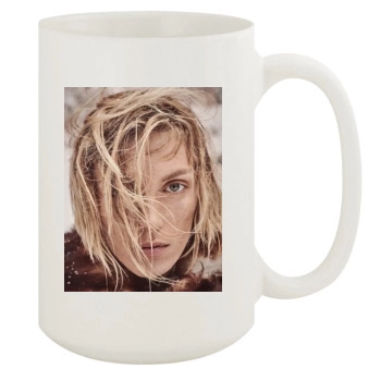 Anja Rubik 15oz White Mug