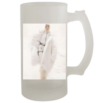 Anja Rubik 16oz Frosted Beer Stein