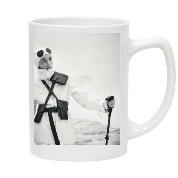 Anja Rubik 14oz White Statesman Mug