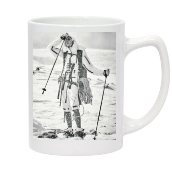 Anja Rubik 14oz White Statesman Mug