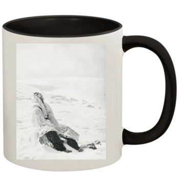 Anja Rubik 11oz Colored Inner & Handle Mug