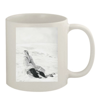 Anja Rubik 11oz White Mug