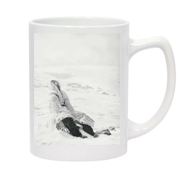 Anja Rubik 14oz White Statesman Mug