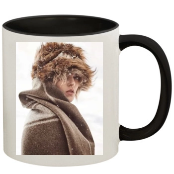 Anja Rubik 11oz Colored Inner & Handle Mug