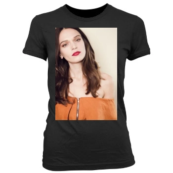 Anna Brewster Women's Junior Cut Crewneck T-Shirt