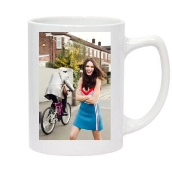 Anna Brewster 14oz White Statesman Mug