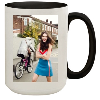 Anna Brewster 15oz Colored Inner & Handle Mug