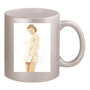 AnnaLynne McCord 11oz Metallic Silver Mug