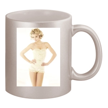 AnnaLynne McCord 11oz Metallic Silver Mug