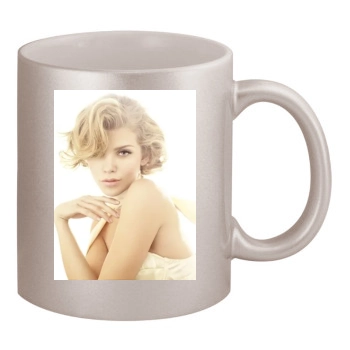 AnnaLynne McCord 11oz Metallic Silver Mug