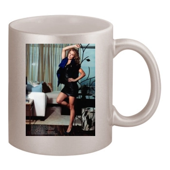 AnnaLynne McCord 11oz Metallic Silver Mug