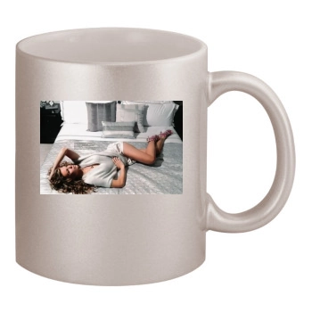 AnnaLynne McCord 11oz Metallic Silver Mug