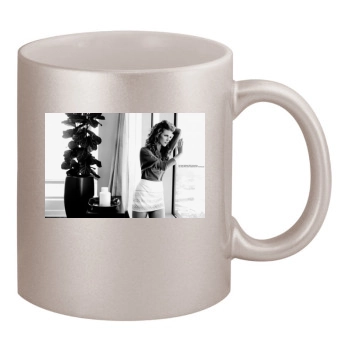 AnnaLynne McCord 11oz Metallic Silver Mug