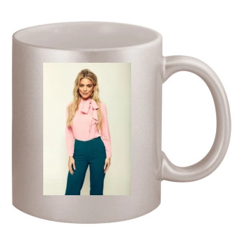 AnnaLynne McCord 11oz Metallic Silver Mug