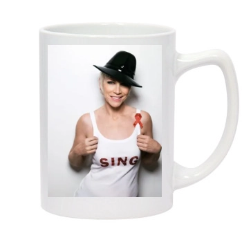 Annie Lennox 14oz White Statesman Mug