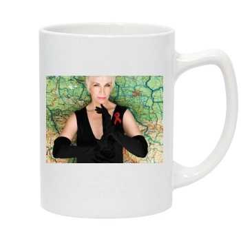 Annie Lennox 14oz White Statesman Mug