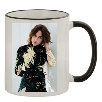 Antje Traue 11oz Colored Rim & Handle Mug