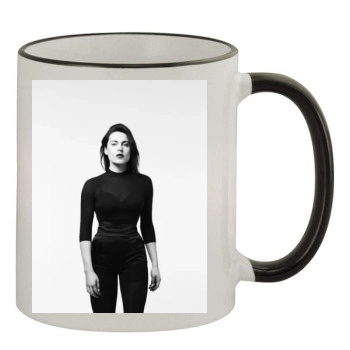 Antje Traue 11oz Colored Rim & Handle Mug