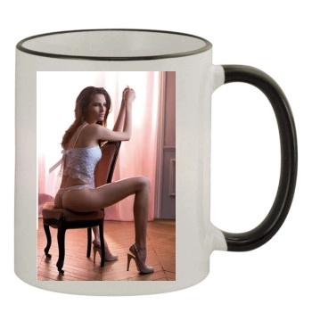 Fernanda Tavares 11oz Colored Rim & Handle Mug