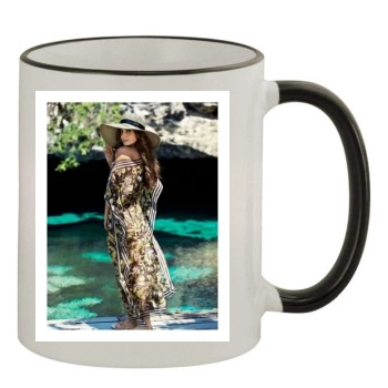 Ariadne Artiles 11oz Colored Rim & Handle Mug