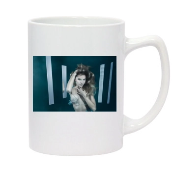 Arielle Kebbel 14oz White Statesman Mug