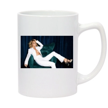 Arielle Kebbel 14oz White Statesman Mug