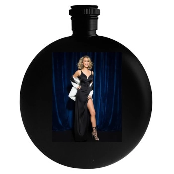 Arielle Kebbel Round Flask