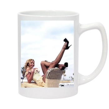 Arielle Kebbel 14oz White Statesman Mug