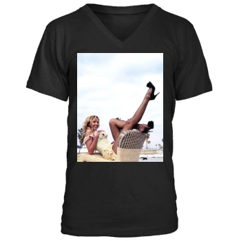 Arielle Kebbel Men's V-Neck T-Shirt