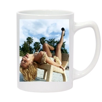 Arielle Kebbel 14oz White Statesman Mug