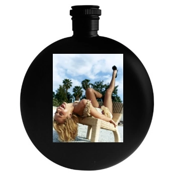 Arielle Kebbel Round Flask