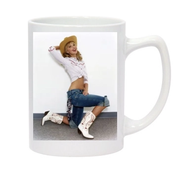 Arielle Kebbel 14oz White Statesman Mug