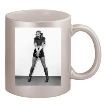 Arielle Kebbel 11oz Metallic Silver Mug