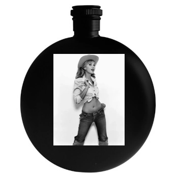 Arielle Kebbel Round Flask