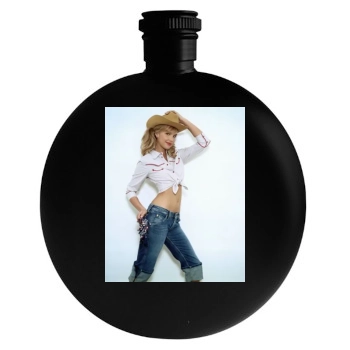 Arielle Kebbel Round Flask