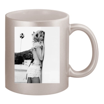 Arielle Kebbel 11oz Metallic Silver Mug