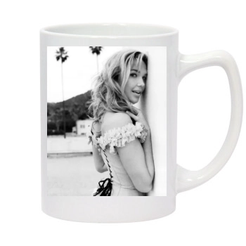 Arielle Kebbel 14oz White Statesman Mug