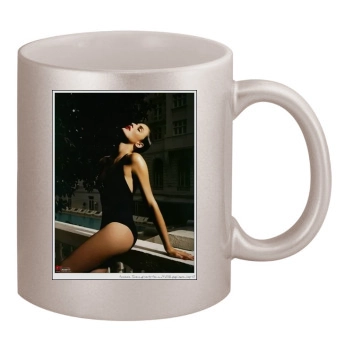 Fernanda Tavares 11oz Metallic Silver Mug