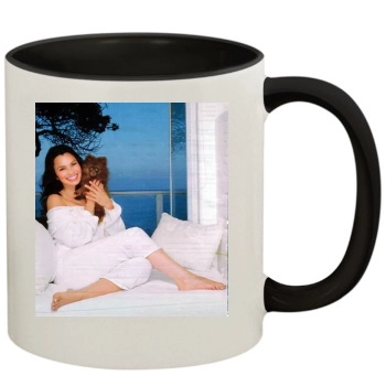 Fran Drescher 11oz Colored Inner & Handle Mug