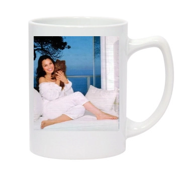 Fran Drescher 14oz White Statesman Mug