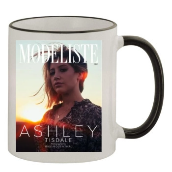 Ashley Tisdale 11oz Colored Rim & Handle Mug