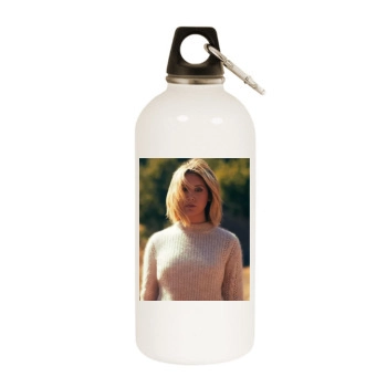 Ashley Tisdale White Water Bottle With Carabiner