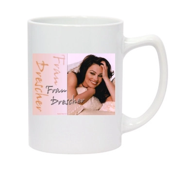 Fran Drescher 14oz White Statesman Mug