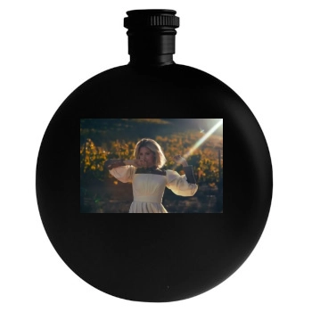 Ashley Tisdale Round Flask