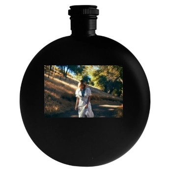 Ashley Tisdale Round Flask