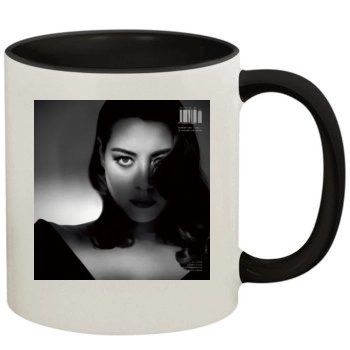 Aubrey Plaza 11oz Colored Inner & Handle Mug