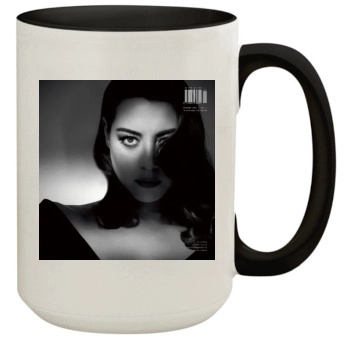 Aubrey Plaza 15oz Colored Inner & Handle Mug