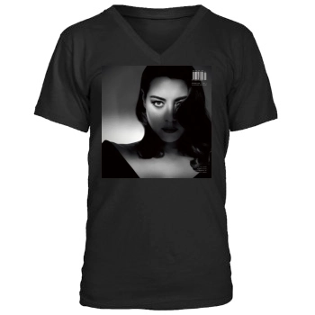 Aubrey Plaza Men's V-Neck T-Shirt