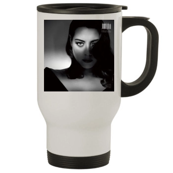 Aubrey Plaza Stainless Steel Travel Mug