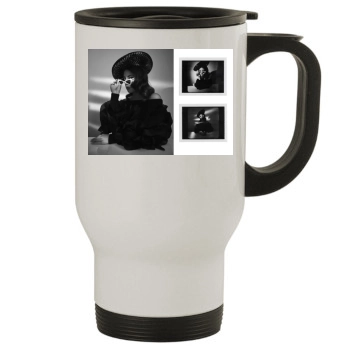 Aubrey Plaza Stainless Steel Travel Mug